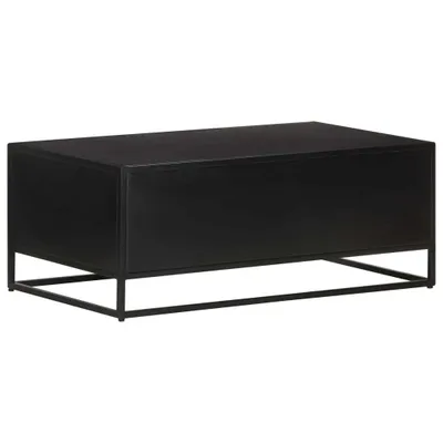 Produktbild von The Living Store Couchtisch 90x50x35 cm Raues Mangoholz