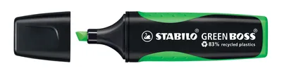 Produktbild von Umweltfreundlicher Textmarker - STABILO GREEN BOSS - Einzelstift - grün