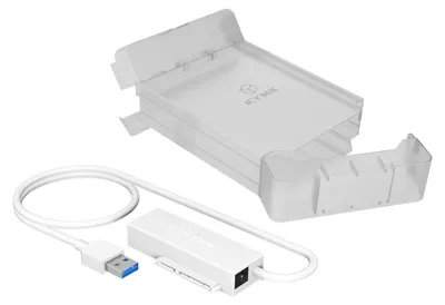Produktbild von ICY BOX IB-AC705-6G Storage Enclosure – 2.5/3.5 HDD/SSD – USB 3.0