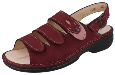 Produktbild von FINN COMFORT Saloniki Damen Sandale beerenfarben Nubukleder - Größe: 40
