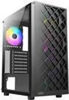 Productafbeelding van AZZA Geh Midi ATX Spectra 280B, behuizing met gehard glas en ARGB-verlichting