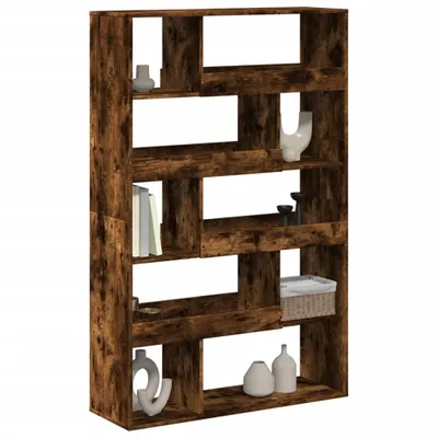 Obrázok produktu pre vidaXL Rozdeľovač miestností dub dymový 100x33x156,5 cm materiál na báze dreva