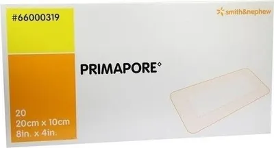 Produktbild von PRIMAPORE 10x20 cm Wundverband steril