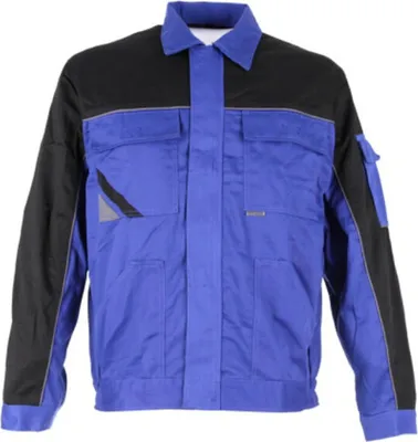 Produktbild von Arbeitsjacke Baujacke Berufsjacke Schutzjacke Berufskleidung Blau (PROF-BL-J) Gr. 64