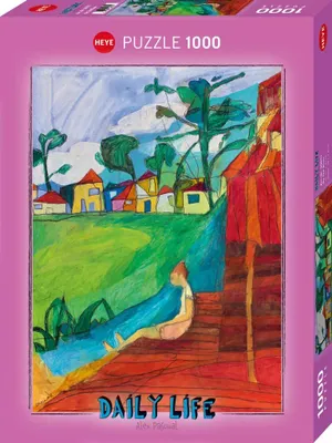 Produktbild von Heye Puzzle By The River, 1000 Teile, 1000 Stück(e), Kunst