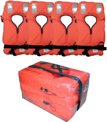 Immagine prodotto di Pacchetto di giubbotti di salvataggio Lalizas Set di giubbotti di salvataggio 4