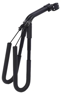 Obrázek produktu pro Sada držáků na skútr, moped nebo kolo pro přepravu surfboardu. Hliníková konstrukce. Montážní konzole pro motocykly, sloužící k uchycení surfboardu o délce 8 stop (cca 2,4 metru) nebo kratšího. Barva: černá