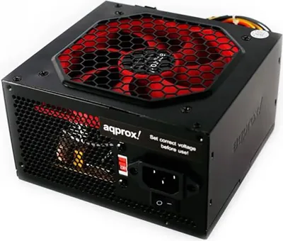 Produktbild von Approx APP500PSV2, 500 W, 240 V, 50 - 63 Hz, 6.3 A, 130 W, 468 W