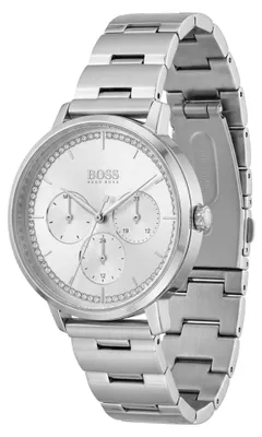 Produktbild von Hugo Boss Prima Damenuhr Silber Edelstahl HB1502570