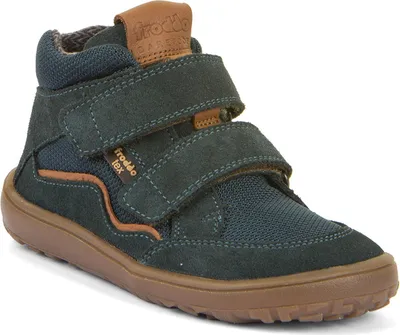 A single child's high-top shoe.