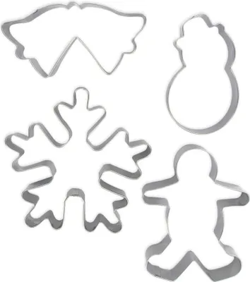 Immagine prodotto di Set di 4 formine natalizie Zenker Formine per biscotti