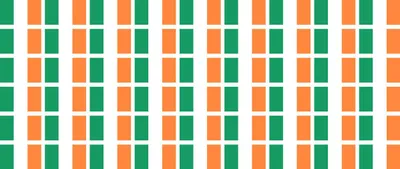 Produktbild von Mini Aufkleber Set - Pack glatt - 20x12mm - selbstklebender Sticker - Fahne - Irland - Flagge / Banner / Standarte fürs Auto, Büro, zu Hause und die Schule - 54 Stück