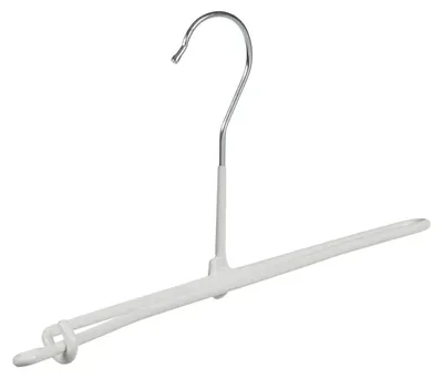 Immagine prodotto di Gruccia per pantaloni - Set da 20, metallo, bianco