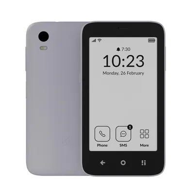 MUDITA Kompakt Smartphone E Ink Display Grau
