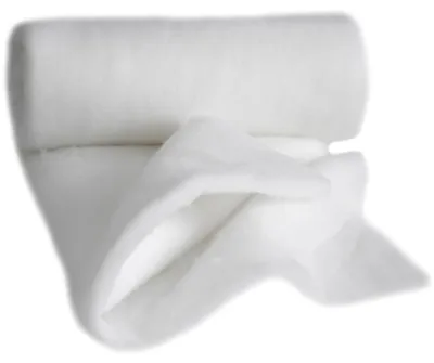 Produktbild von Volumenvlies 300g /m² Meterware 160cm BREIT 30mm Polstervlies Watte für Babydecke Polsterwatte Rollenware Vlieswatte Füllung