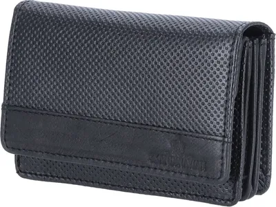 Produktbild von The Skandinavian Brand Damen Leder Geldbörse Quer  Black