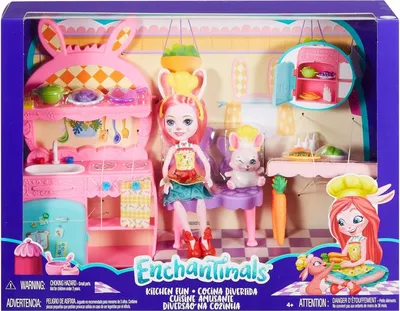 Produktbild von ENCHANTIMALS Bree Bunny Puppenküche