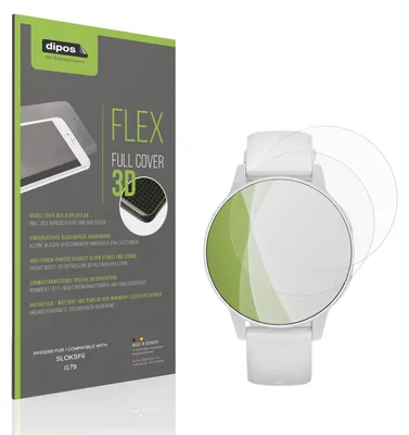 Image de 2x Full Cover mat Film pour SLOKSFil i179 Film de protection ecrán
