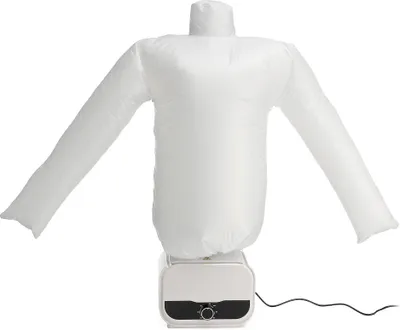 Immagine prodotto di Stiratore automatico per camicie e bluse, 1.200W, con aria calda. Include manichino per stirare, stazione di stiratura, asciugatrice per bluse e stiratore