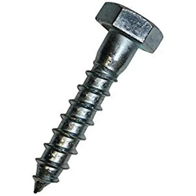 Produktbild von Sechskantholzschrauben galv. verzinkt DIN 571 6,0 mm 80 mm 50 Stk.