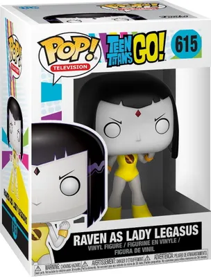 Image de Teen Titans Go - Raven en Lady Legasus 615 - Funko Pop - Figurine en vinyle