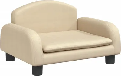 Obrázok produktu pre vidaXL Detská pohovka Cream 50x40x30 cm Látka