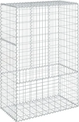 Obrázek produktu pro Gabionový koš s víkem 100 x 50 x 150 cm pozinkované železo