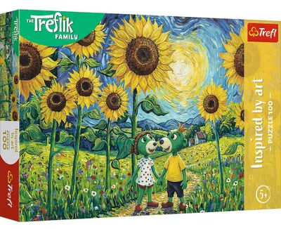 Image de Puzzle Artistique Treflikow - 100 pièces de Tournesol