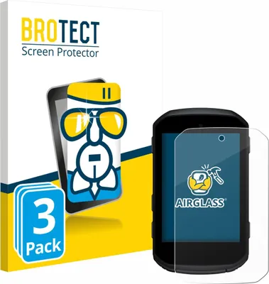 Produktbild von 3x BROTECT Schutzglas für Garmin Edge 550 Schutzfolie Panzer Folie Glas Display Schutz klar