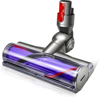 Produktbild von Bürste kompatibel für Dyson V11 V15 V10 V7 V8 Staubsauger zubehör, Bodendüse Ersatzteile für Dyson V10 V11, Direktantrieb Reiniger Kopf Turbinedüse mit Schnellspanner für Hartboden und Teppiche