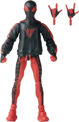 Imagen del producto de Figura Miles Morales Spider-Man Marvel Legends Articulada 15 cms