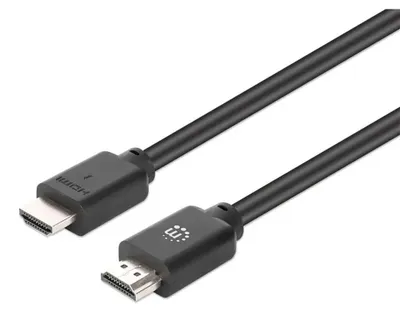 Produktbild von Manhattan 4K60 HDMI 2.0 Kabel 1 m 18 Gbit/s schwarz