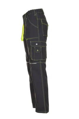 Produktbild von Bundhose Basalt Neon anthrazit/gelb Größe 58