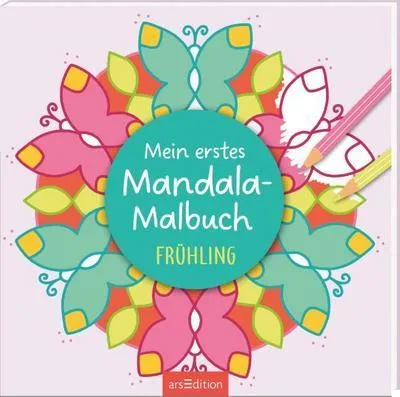 Immagine prodotto di Libro mandala da colorare primavera