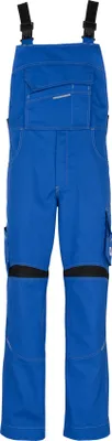 Produktbild von beb HANDWERK Herren Latzhose FLEX Polyestermix Kornblau/Schwarz 106