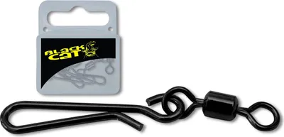 Produktbild von Black Cat Uni Clip black dull - 5 Universalclips zum Wallerangeln
