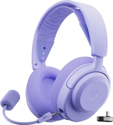 Produktbild von SteelSeries Arctis Nova 3P Wireless Gaming Headset, 40 Std. Akku, Lavendel