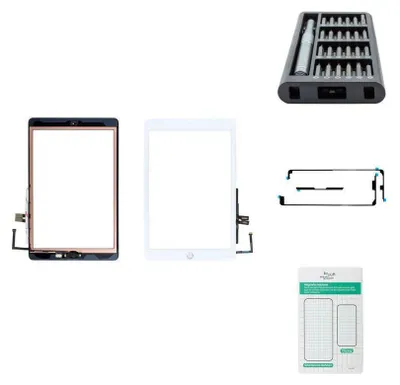 Produktbild von iPad 6 (9,7 Zoll 2018) Touchscreen weiß - Premium-Set