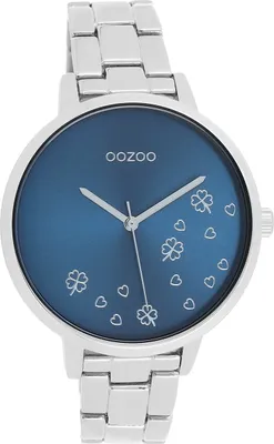 Produktbild von Oozoo Armbanduhr silber Edelstahl Timepieces Damen Analog-Quarzuhr UOC11121