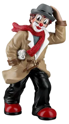 Produktbild von Gilde Clown, "Stürmische Zeiten", Kunstharz, mehrfarbig, VE 1, L. 8 cm, B. 9 cm, H. 15 cm 10280 4063387102800