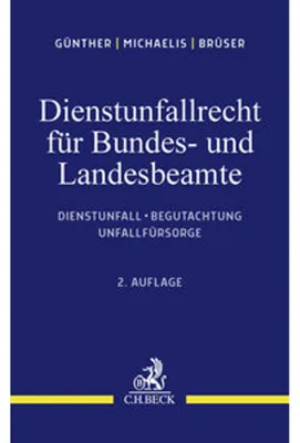 Obrázok produktu pre Dienstunfallrecht für Bundes- und Landesbeamte