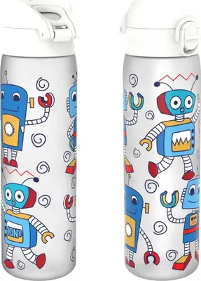 Produktbild von ION8 | Trinkflasche Recyclon 500ml - Transparent-Weiß - BPA-frei - Leicht und Sicher