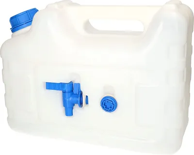 Produktbild von KOTARBAU® Plastikowy pojemnik na wode pitna z kranem 10L bezpieczny dla zywnosci