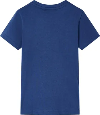 Produktbild von vidaXL Kinder-T-Shirt Dunkelblau 116