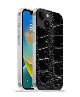 Produktbild von MuchoWow® Handyhülle Schutzhülle Hülle für Apple iPhone 14 - Softcase Tiermuster - Krokodile - Leder Silikon Softcase Handy Hülle - Mobiltelefonhülle
