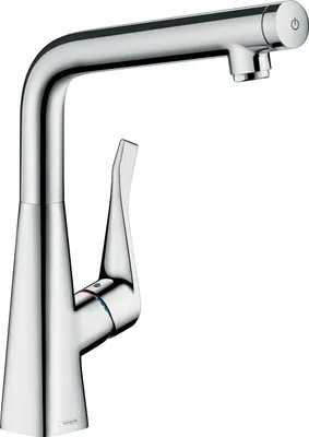 Produktbild von Hansgrohe Metris Spültischmischer Select Schwenkauslauf Chrom