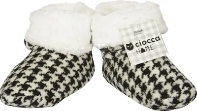 Produktbild von Hausschuhe Frauen Knöchel Stiefel Stiefeletten Pon Pon Homewear CIOCCA  Artikel HD017A, 1-36/38, Poliestere 100%