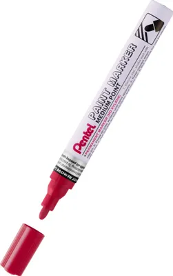 Immagine prodotto di Pennarello a olio Pentel rosso