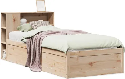 Obrázok produktu pre vidaXL Posteľ z masívu bez matraca 75x190 cm borovicové drevo