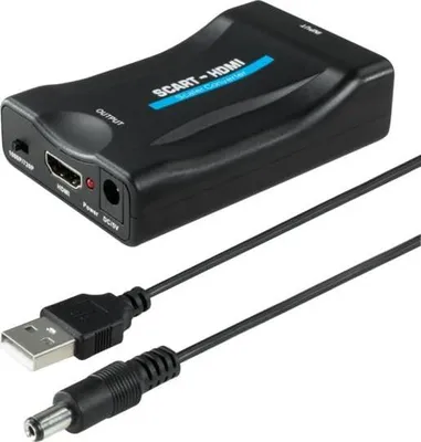 Obrázok produktu pre Konvertor AV Scart na HDMI ISY IHD-9026 čierny